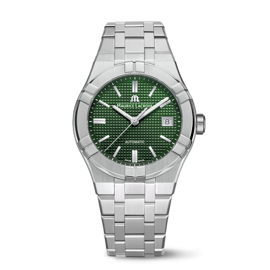 Maurice Lacroix AIKON Automatic 39mm Green Dial Men's Watch AI6007-SS002-630-1