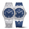 Maurice Lacroix AIKON Automatic Date 39mm Blue Dial Men's Watch AI6007-SS00F-430-C