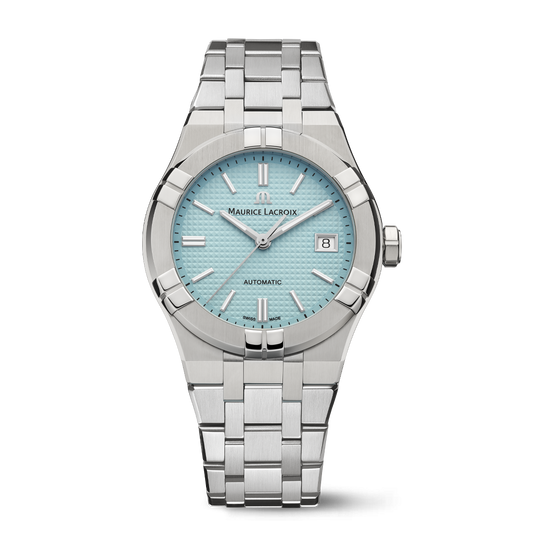 Maurice Lacroix AIKON Automatic Limited Summer Edition 39mm Turquoise Dial Men's Watch AI6007-SS00F-431-C