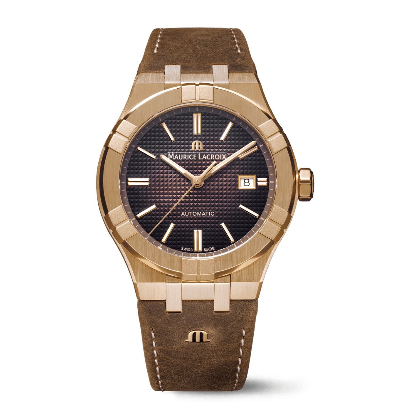 Maurice Lacroix AIKON Automatic Bronze 42mm Men's Watch AI6008-BRZ01-730-3