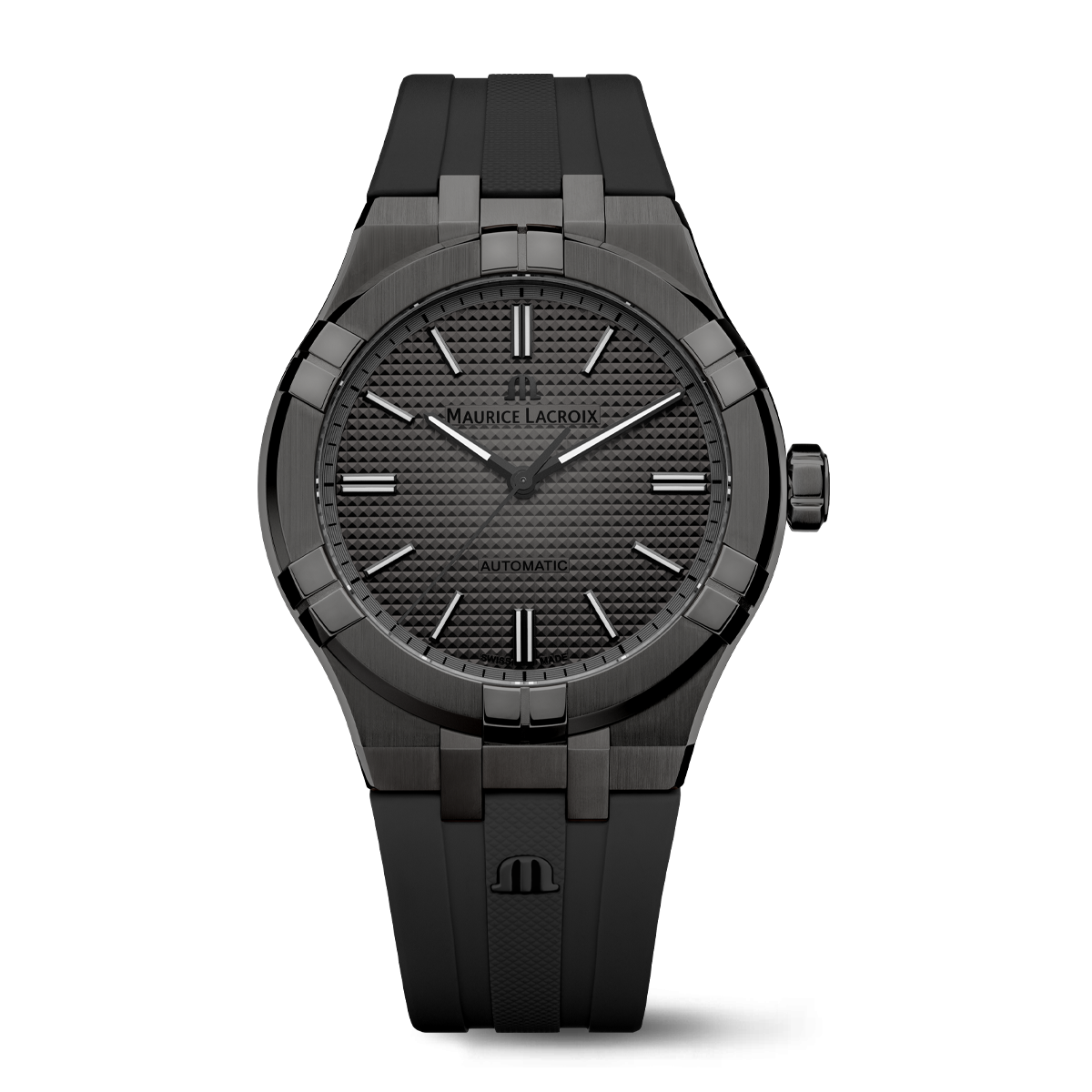 Maurice Lacroix AIKON Automatic 42mm Gunmetal PVD Limited Edition Gunmetal Dial Men's Watch AI6008-PVB00-330-2