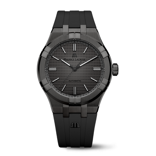Maurice Lacroix AIKON Automatic 42mm Gunmetal PVD Limited Edition Gunmetal Dial Men's Watch AI6008-PVB00-330-2
