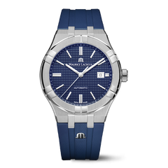 Maurice Lacroix AIKON Automatic 42mm Blue Men's Watch AI6008-SS000-430-4