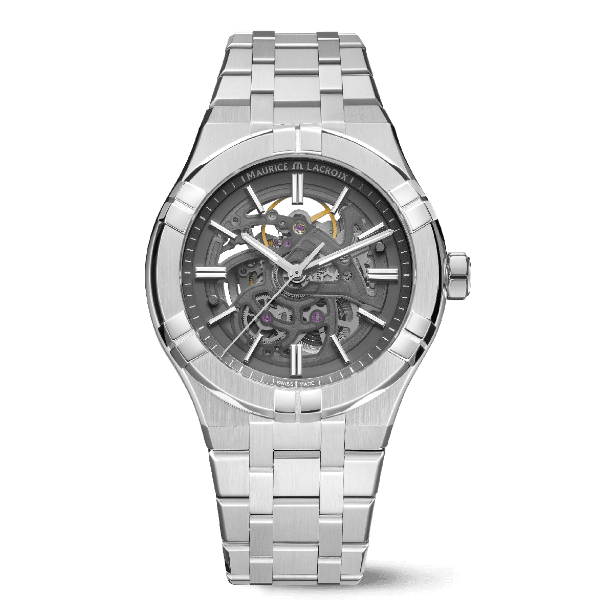 Maurice Lacroix AIKON Automatic Skeleton 42mm Sapphire Dial Men's Watch AI6008-SS002-030-1
