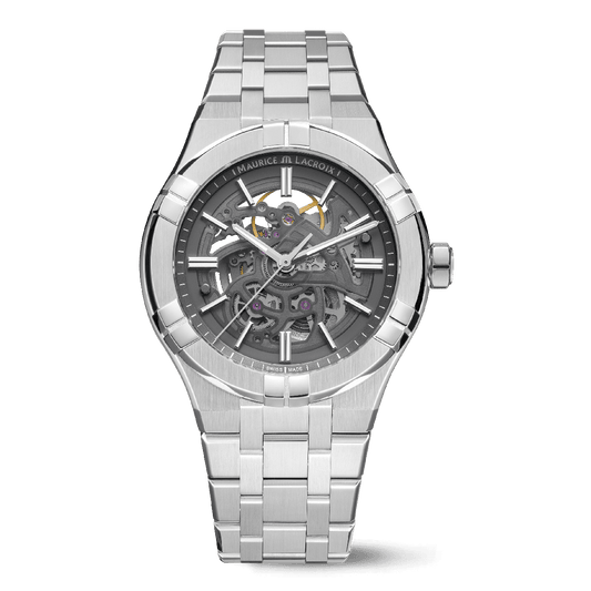 Maurice Lacroix AIKON Automatic Skeleton 42mm Sapphire Dial Men's Watch AI6008-SS002-030-1
