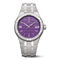 Maurice Lacroix AIKON Automatic Titanium 42mm Purple Dial Men's Watch AI6008-TT032-430-1