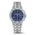 Maurice Lacroix AIKON Automatic Chronograph 42mm Blue Dial Men's Watch AI6218-SS002-430-1