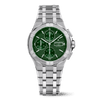 Maurice Lacroix AIKON Automatic Chronograph 42mm Green Dial Men's Watch AI6218-SS002-630-1