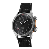 Bremont Altitude MB Meteor Orange Barrel 42mm Brushed Black Dial Men's Watch ALT42-MT-TI-BKOR-L-S