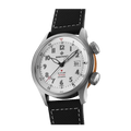Bremont Altitude MB Meteor Orange Barrel 42mm Brushed Silver Dial Men's Watch ALT42-MT-TI-SIOR-L-S