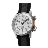 Bremont Altitude MB Meteor Orange Barrel 42mm Brushed Silver Dial Men's Watch ALT42-MT-TI-SIOR-N-S