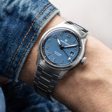 Bremont Altitude Date 39mm Blue Dial Men's Watch ALT39-DT-SS-BL-B