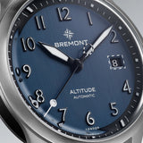 Bremont Altitude Date 39mm Blue Dial Men's Watch ALT39-DT-SS-BL-L-S