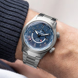Bremont Altitude MB Meteor Time Zones 42mm Air Force Blue Dial Men's Watch ALT42-MT-Z-TI-BLBL-B