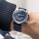Bremont Altitude MB Meteor Time Zones 42mm Air Force Blue Dial Men's Watch ALT42-MT-Z-TI-BLBL-L-S