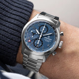 Bremont Altitude Chronograph GMT 42mm Blue Dial Men's Watch ALT42-CHR-G-SS-BL-B