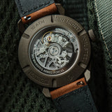 Bremont HMAF Altitude Date 39mm Black Dial Men's Watch ALT39-DT-SSBC-HMAF-L-S