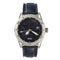 SOLAR AQUA Mishipeshu O. Blue Croco 40mm Blue Dial Men's Watch SA0050.0022.C