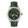 SOLAR AQUA Mishipeshu O. Green Croco 40mm Green Dial Men's Watch SA0050.0023.C