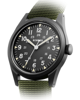 Benrus DTU Phantom 38mm Black Dial Men's Watch DTU-BB-B-038-01