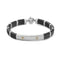 Baraka 18K yellow gold and ceramic diamond bracelet BR381201GILU