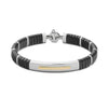 Baraka 18K yellow gold ceramic diamond bracelet BR381301GILU