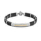Baraka 18K yellow gold ceramic diamond bracelet BR381301GILU