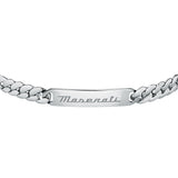 Maserati Iconic Men's Stainless Steel Bracelet - Elegant Italian Design