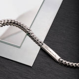 Maserati Iconic Men's Stainless Steel Bracelet - Elegant Italian Design