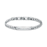 Maserati Iconic Men's Stainless Steel Bracelet - Elegant Italian Design