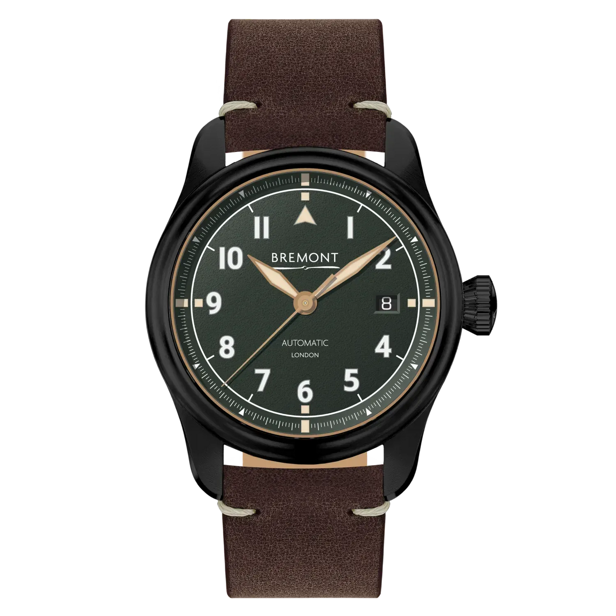 Bremont Bremont x Brompton x Cheaney 40mm Green Dial Men's Watch BROMPTON-CHEANEY-R-S