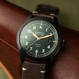 Bremont Bremont x Brompton x Cheaney 40mm Green Dial Men's Watch BROMPTON-CHEANEY-R-S