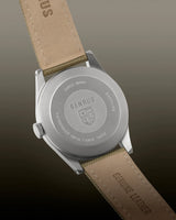 Benrus DTU Shield 38mm Silver Dial Men's Watch DTU-SS-S-038-01