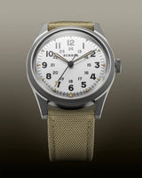 Benrus DTU Shield 38mm Silver Dial Men's Watch DTU-SS-S-038-01