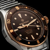 Bremont Supermarine 300M Date, Bi-Colour 40mm Brown Dial Men's Watch SM40-DT-BI-BR-B