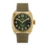 Bremont Terra Nova 40.5mm Date Bronze Green Dial Men's Watch TN40-DT-BZ-GN-L-S