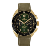 Bremont Terra Nova 42.5mm Chronograph Bronze Green Dial Men's Watch TN42-CHR-BZ-GN-L-S