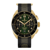 Bremont Terra Nova 42.5mm Chronograph Bronze Green Dial Men's Watch TN42-CHR-BZ-GN-N-S