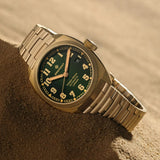 Bremont Terra Nova 40.5mm Date Bronze Green Dial Men's Watch TN40-DT-BZ-GN-B
