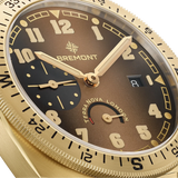 Bremont Terra Nova 40.5mm Power Reserve Bronze Gradient Caramel Dial Men's Watch TN40-PWR-BZ-BR-B