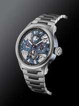 Bremont Altitude Perpetual Calendar GMT 42mm Blue Skeleton Dial Men's Watch ALT42-PER-TI-BLSKL-B