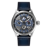 Bremont Altitude Perpetual Calendar GMT 42mm Blue Skeleton Dial Men's Watch ALT42-PER-TI-BLSKL-B