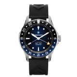 Bremont Supermarine 300M GMT, 'Glacier' Blue 40mm Blue Dial Men's Watch SM40-GMT-SS-BLBK-R-S