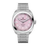 Bremont Terra Nova 38mm Pink Dial Men's Watch TN38-ND-SS-PK-B