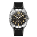 Bremont Terra Nova 40.5mm Turning Bezel Power Reserve Black Dial Men's Watch TN40-PWR-SS-BK-L-S