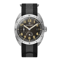 Bremont Terra Nova 40.5mm Turning Bezel Power Reserve Black Dial Men's Watch TN40-PWR-SS-BK-N-S