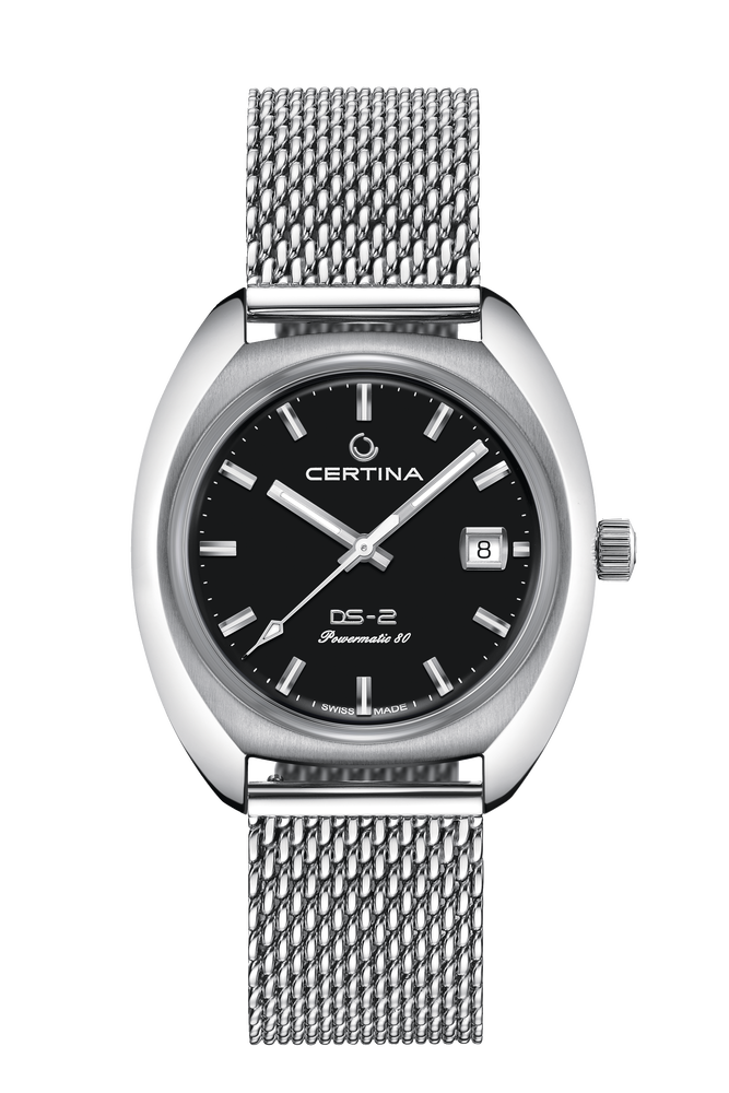 Certina DS-2 Powermatic 80 40mm Black Dial Men's Watch C0244071105100