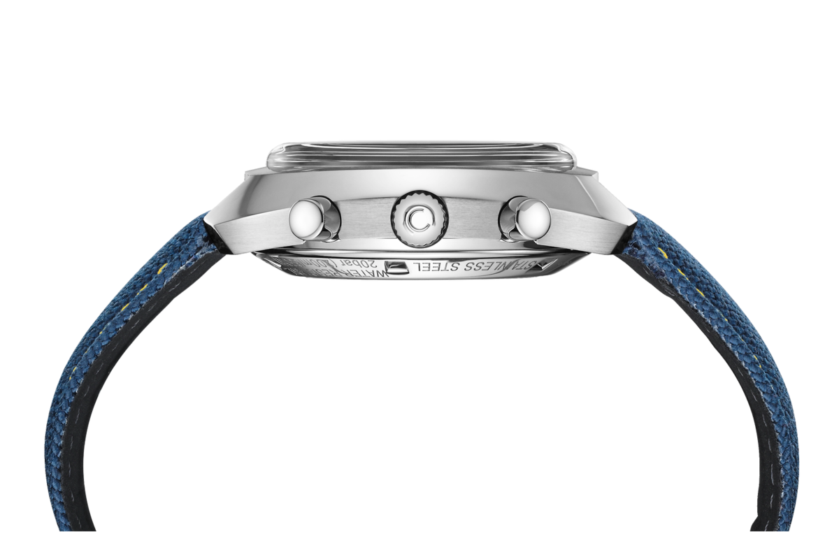 Certina DS-2 Chronograph Automatic 43.36mm Blue Dial Men's Watch C0244621804100