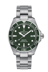 Certina DS Action Diver 43mm Powermatic 80 Green Dial Men's Watch C0326071109100