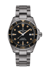 Certina DS Action Diver 43mm Powermatic 80 Black Dial Men's Watch C0326074405100